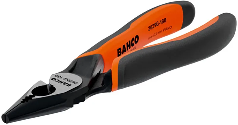 Pince Universelle Ergo™ Avec Mâchoire Semi-ronde Et Poignées Bimatière 200 Mm de Bahco, Multicolore – image du produit
