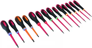 ERGO™ VDE Schroevendraaierset 14-delig de Bahco, Kleurloos – image du produit 1 sur 4