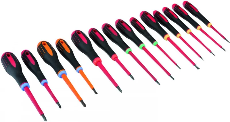 ERGO™ VDE Schroevendraaierset 14-delig de Bahco, Kleurloos – image du produit 1 sur 4