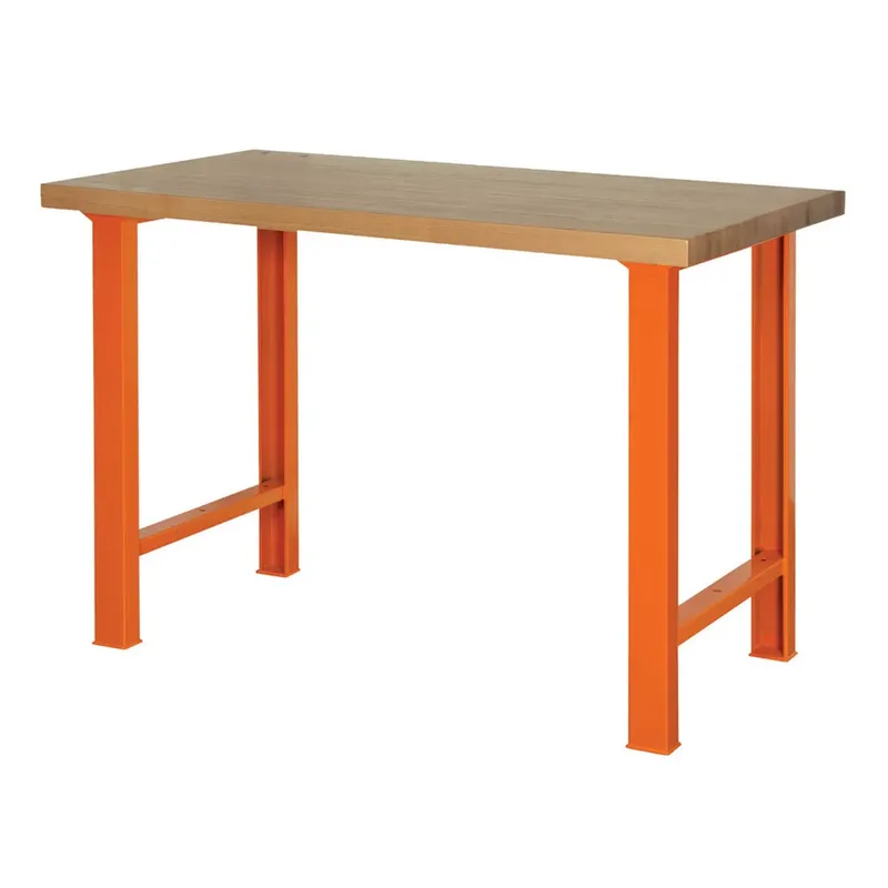 Établi De Paillasse Pour Industrie Lourde En Châtaignier 1495wb15tw Avec 4 Pieds 1500x750x1030 Mm de Bahco – image du produit