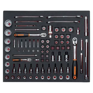 Ff1a5005 3-3 Fit&go Ratelset Met Bits En Doppen 83 Stukken by Bahco – product image 2 of 3