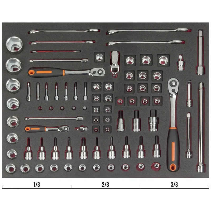 Ff1a5005 3-3 Fit&go Ratelset Met Bits En Doppen 83 Stukken by Bahco – product image 3 of 3