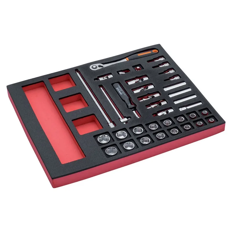 Jeu De Douilles Et De Cliquet Ff1f2101 3/8´´ 2-3 Fit&go 36 Pièces de Bahco – image du produit 1 sur 3