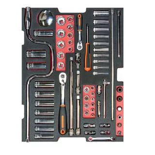 Ff2a07 1/4´´ 3/8´´ Heavy 4750rchd01 Dopsleutel-en Ratelset 64 Stukken by Bahco – product image 3 of 3