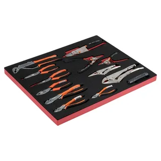 Fit&go 3-3 Schaumstoffschalen-zangenset 16 Einheiten von Bahco – Produktbild 1 von 3