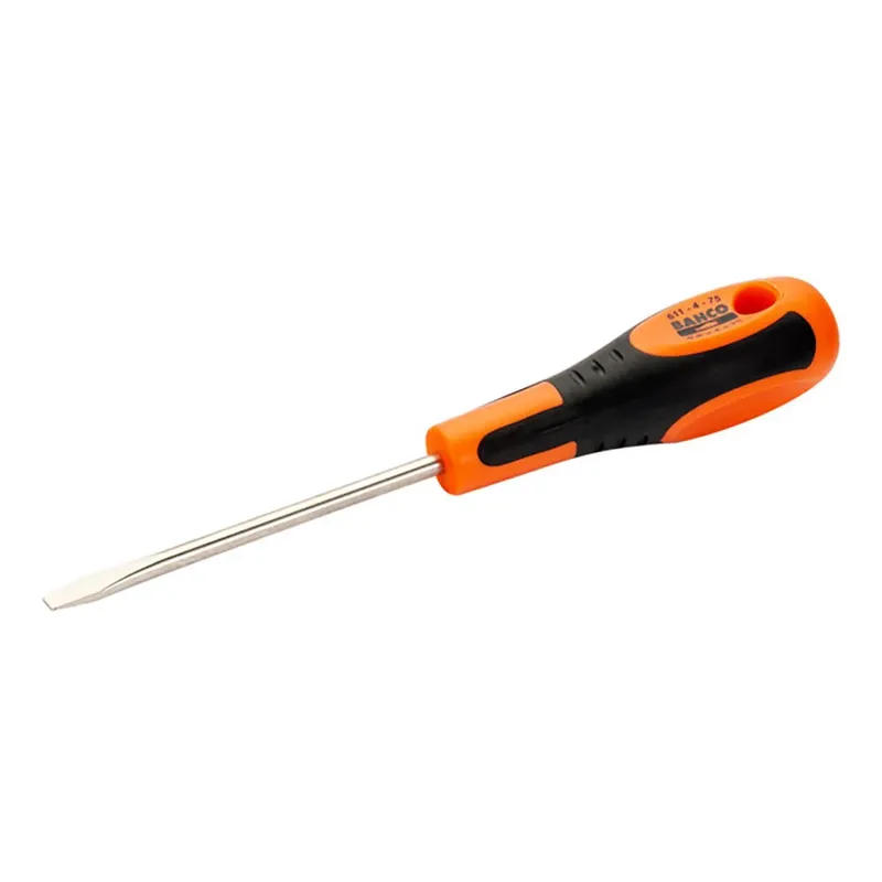 Flat Tip Screwdriver With Rubber 1.2x8x150 Mm Platte Schroevendraaier by Bahco – product image