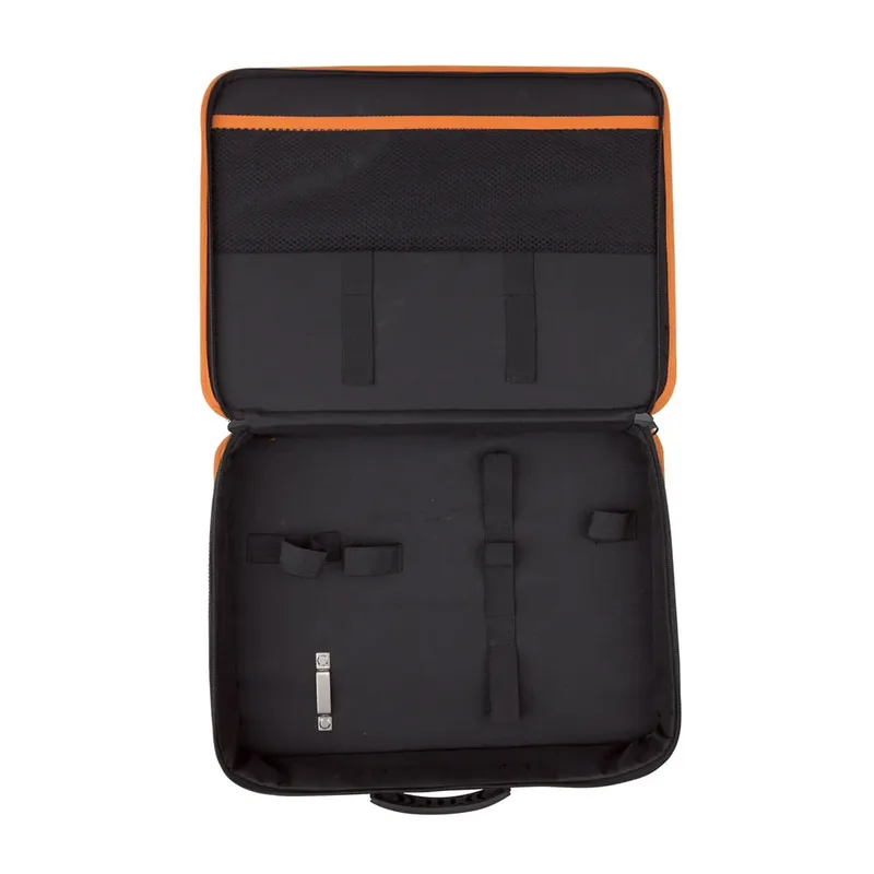 Großer Werkzeugkoffer Mit Elastomergriff 12l 80 Mmx305 Mmx403 Mm von Bahco, Schwarz, Orange – Produktbild 2 von 2