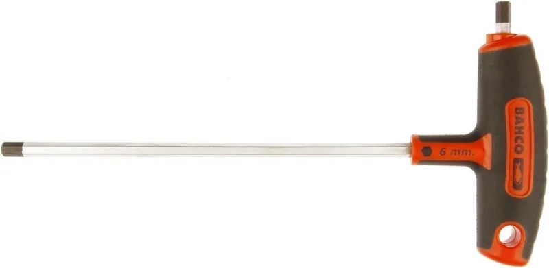 Hexagonal schroevendraaier T-greep zeskant 2,5 x 100 mm von Bahco, Mehrfarbig – Produktbild