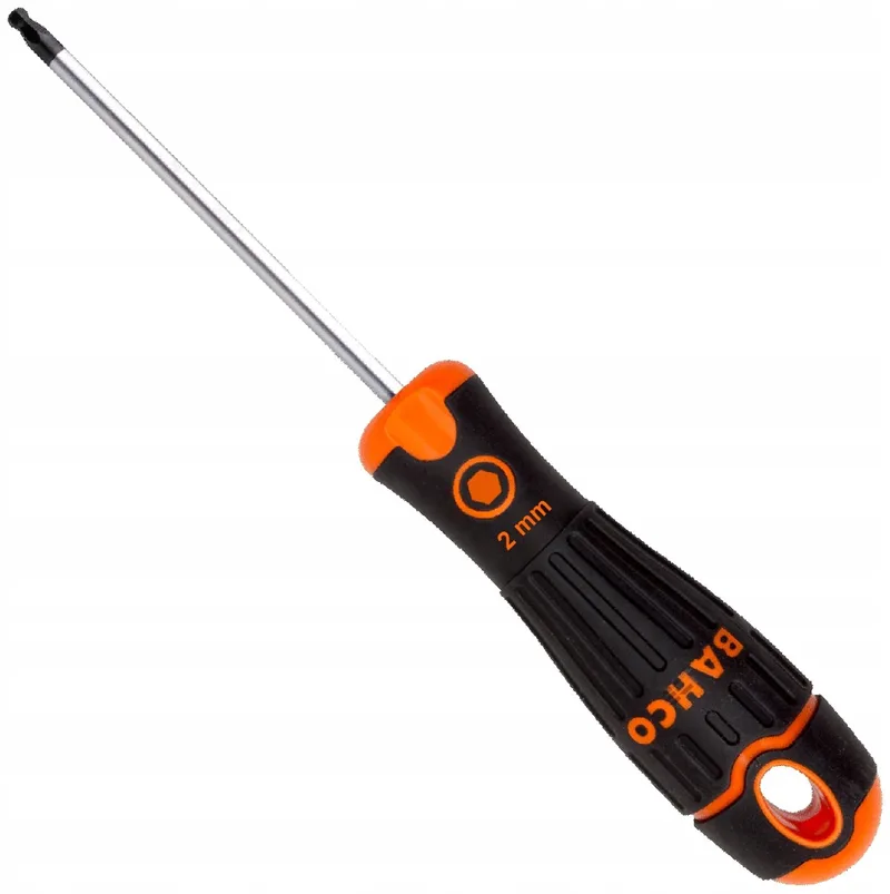 Inbussleutel met Kogelkop 2 x 100 mm by Bahco, Orange – product image