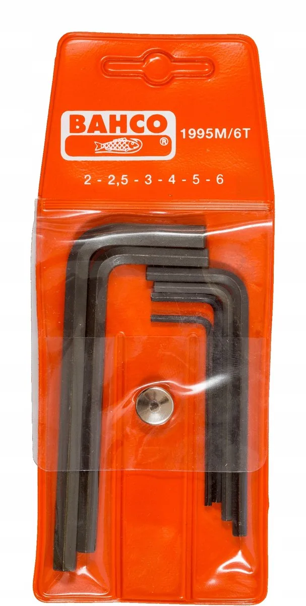 Inbussleutel Set Metrisch 2-6 mm von Bahco – Produktbild