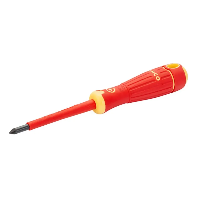 Insulated Fit Pozidriv Screwdriver With Multi-component X 100 Mm Kruiskopschroevendraaier de Bahco – image du produit