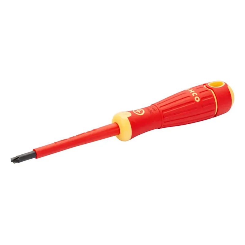 Insulated Screwdriver With Slotted Combi Tip And Pozidriv With Multi-component And 6 Mm Platte Schroevendraaier by Bahco – product image