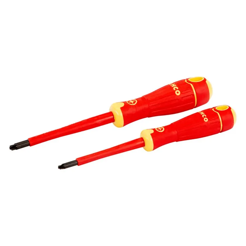 Insulated With Slotted Combi Tip And Pozidrivfit With Multi-component Handle Schroevendraaierset 2 Eenheden von Bahco – Produktbild