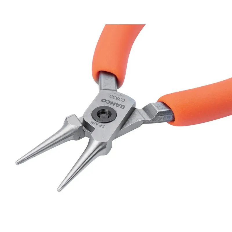 Kompakte Rundzange Mit Orangefarbenen Pvc-griffen 127 Mm von Bahco – Produktbild 5 von 6