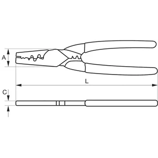 Anschlussklemmen Für Runde Musterdrahtverbindungen ² 0.5-2.5 Mm von Bahco – Produktbild 6 von 6