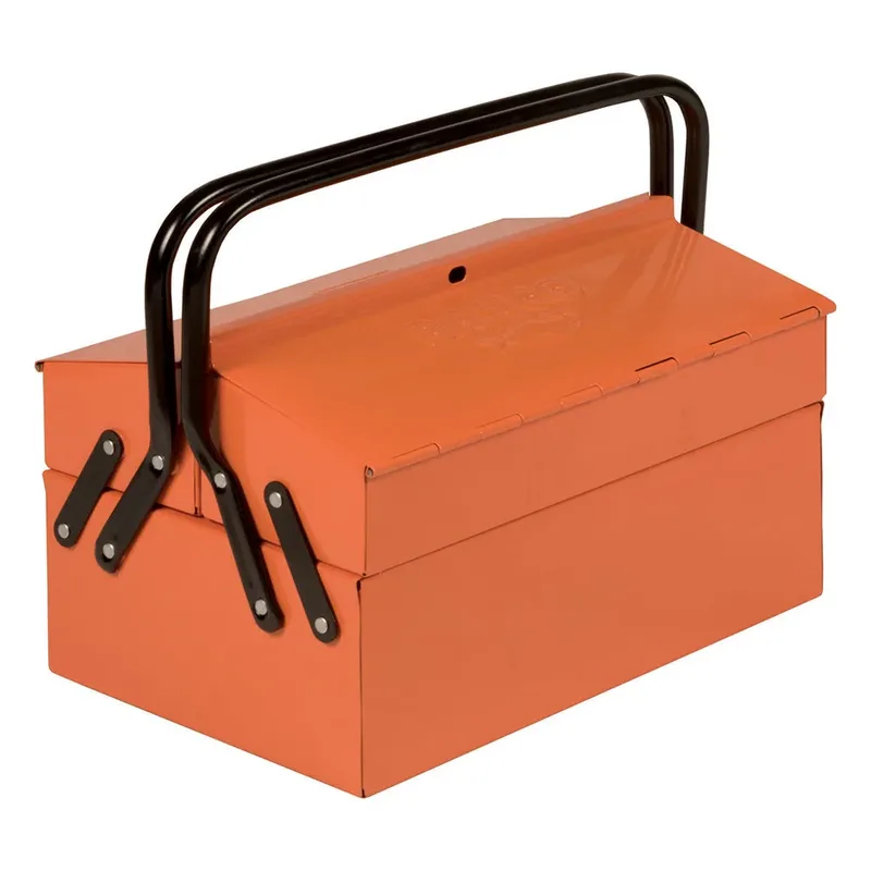 Metal Gereedschapskist Met De Mogelijkheid Om Een Hangslot Te Plaatsen 270 Mmx210 Mmx335 Mm 3 Compartimenten by Bahco – product image 1 of 2