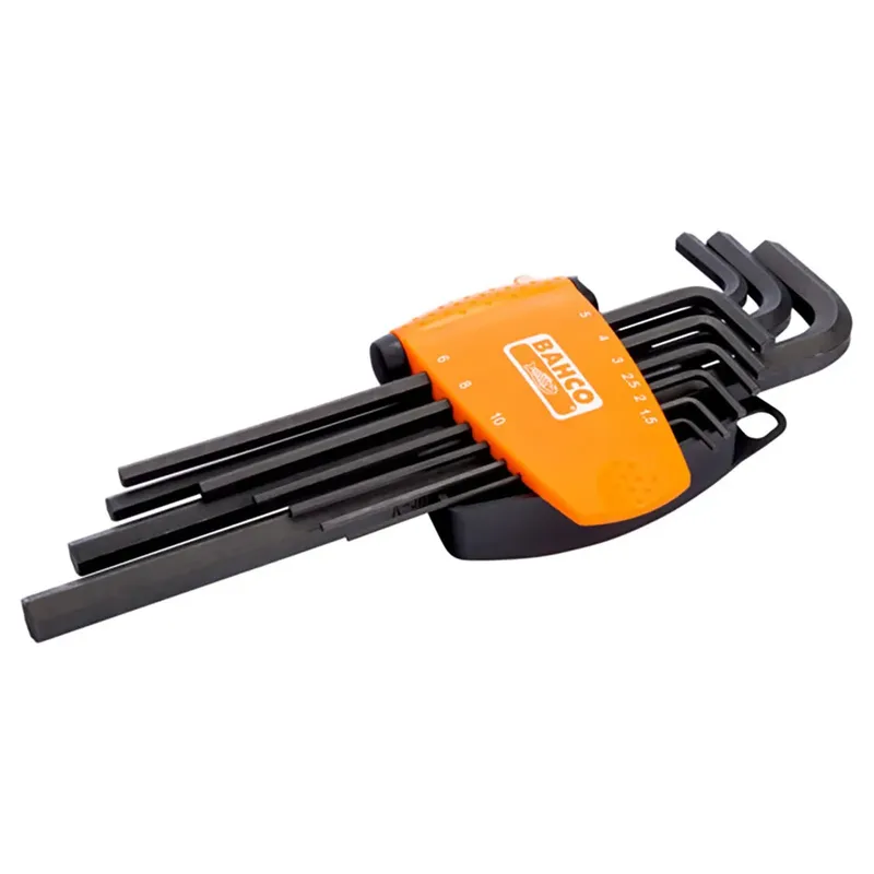 Metric And Long With Compact Bi-component Holder Inbussleutelset 9 Eenheden von Bahco – Produktbild