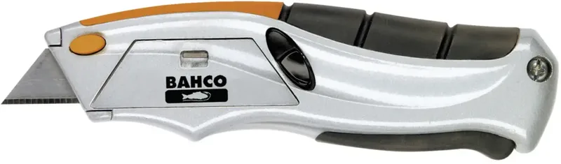 Mini-Cuttermesser mit automatischem Klingeneinzug und Gummigriff fra Bahco – produktbillede