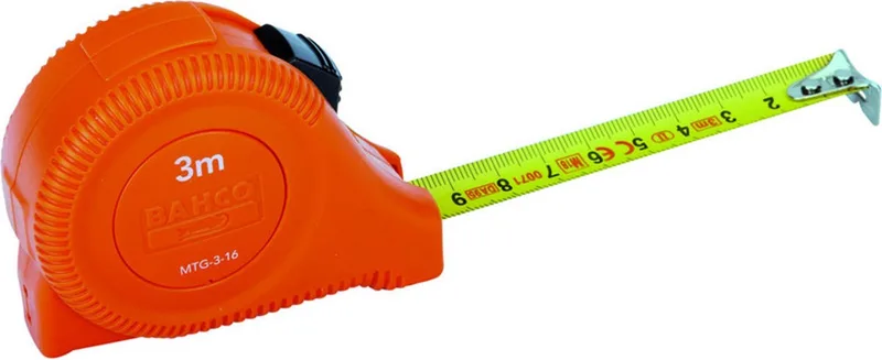 MTG-3-16 Rolmaat - 3m x 16mm von Bahco, Mehrfarbig – Produktbild