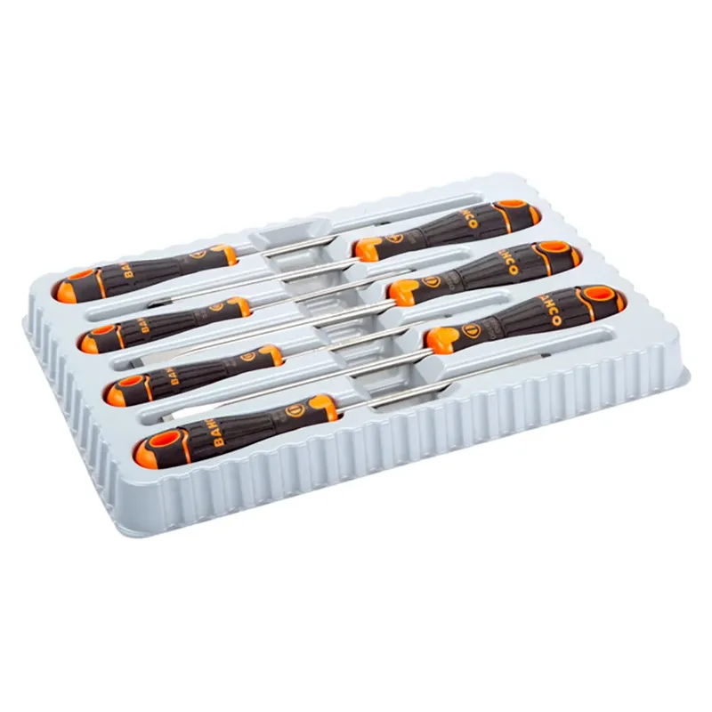 Phillipsfit Slotted With Rubber Handle Schroevendraaierset 7 Eenheden von Bahco – Produktbild