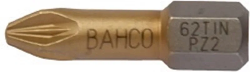 PZ2 Bit 25mm Titanium - Duurzame Schroefbit van Bahco – productafbeelding