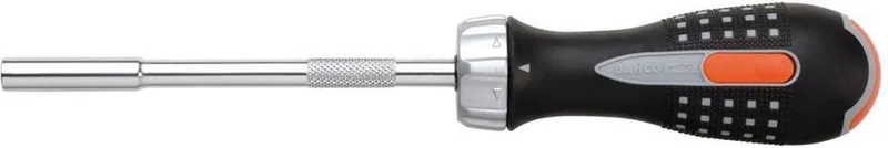 Ratelschroevendraaier 1/4'' - Met magnetische bithouder de Bahco, Kleurloos – image du produit