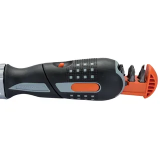 Ratelschroevendraaier 1/4'' - Pistoolgreep by Bahco, Black, Orange – product image 3 of 6