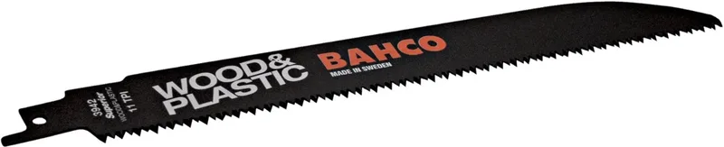 Lame De Scie Sabre Hcs à 11 Dents Pour Bois Et Plastique 228 Mm 2 Unités de Bahco – image du produit