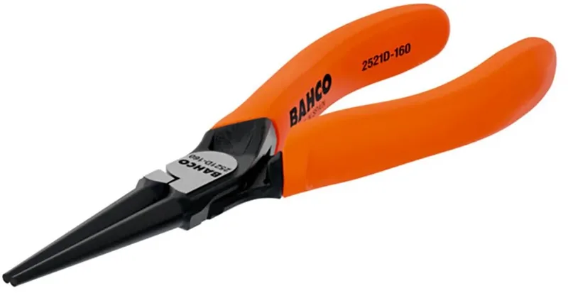 Ronde Punttang Met Monomaterial Handgrepen 160 Mm Oranje by Bahco, Multicolour – product image