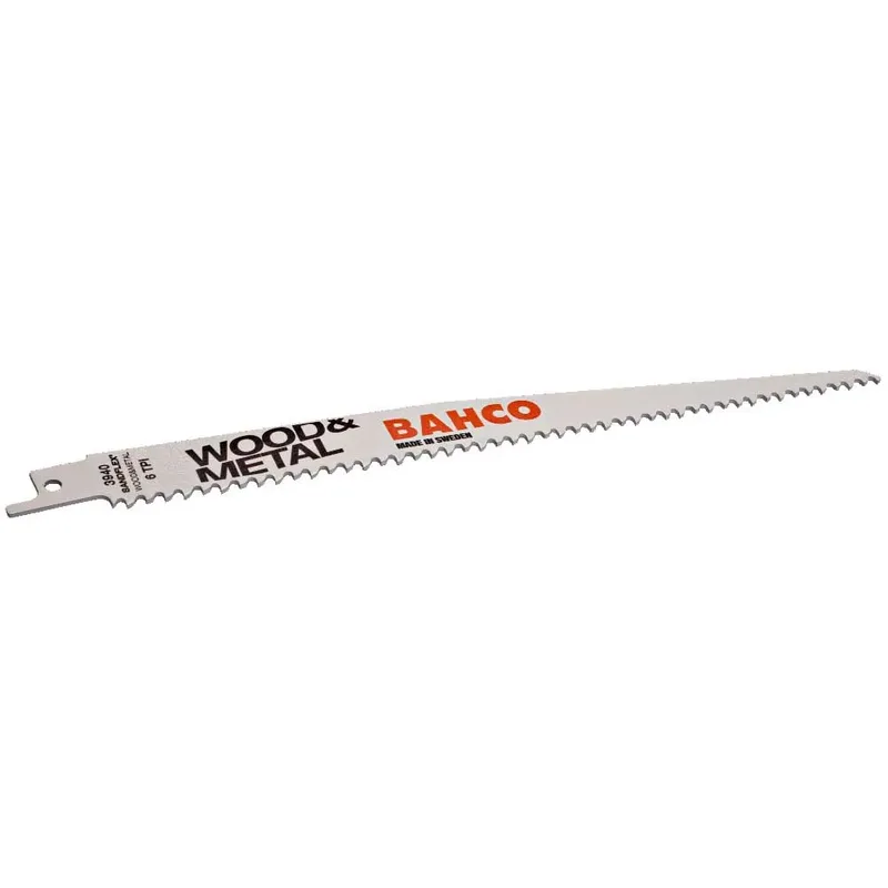 Lame Sandflex® Bi/metal Saber Pour Couper Le Bois Et Les Métaux 8/12 Dpp 300 Mm 2 Unités de Bahco – image du produit