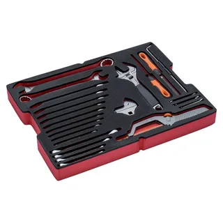 Satz Schraubenschlüssel Und Feilen In Schaumstoffeinlage Für ´´heavy Duty´´ Hartschalenkoffer 4750rchd01 24 Einheiten de Bahco – image du produit 1 sur 3