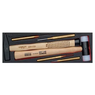 Jeu D´outils à Percussion Dans Un Plateau En Mousse Pour Valises Rigides ´´heavy Duty´´ 4750rchdw01 6 Unités de Bahco – image du produit 2 sur 2