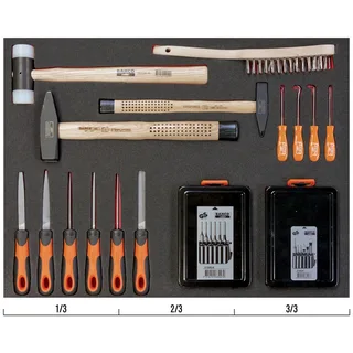 Schlagschrauber-set Und Feilen In Schaumstoffeinlage 3-3 Fit&go 24 Einheiten by Bahco – product image 3 of 3