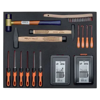 Schlagschrauber-set Und Feilen In Schaumstoffeinlage 3-3 Fit&go 24 Einheiten by Bahco – product image 2 of 3