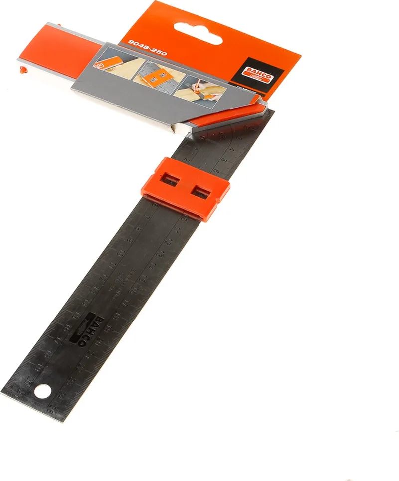 Schrijfhaak aluminium 250mm van Bahco, Wit – productafbeelding