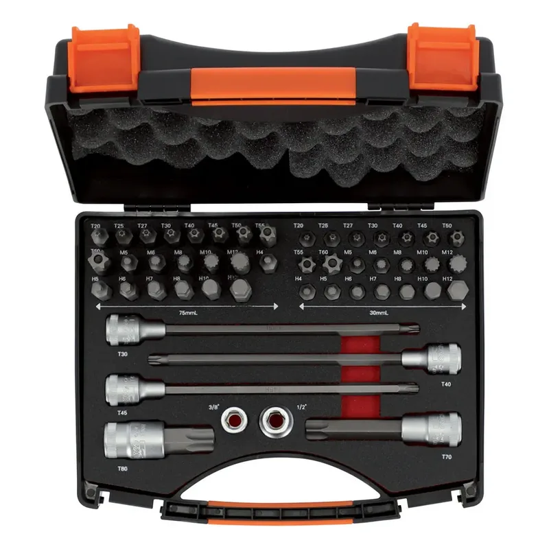 Schroevendraaierbitset 10 Mm 49 Eenheden by Bahco – product image 2 of 3