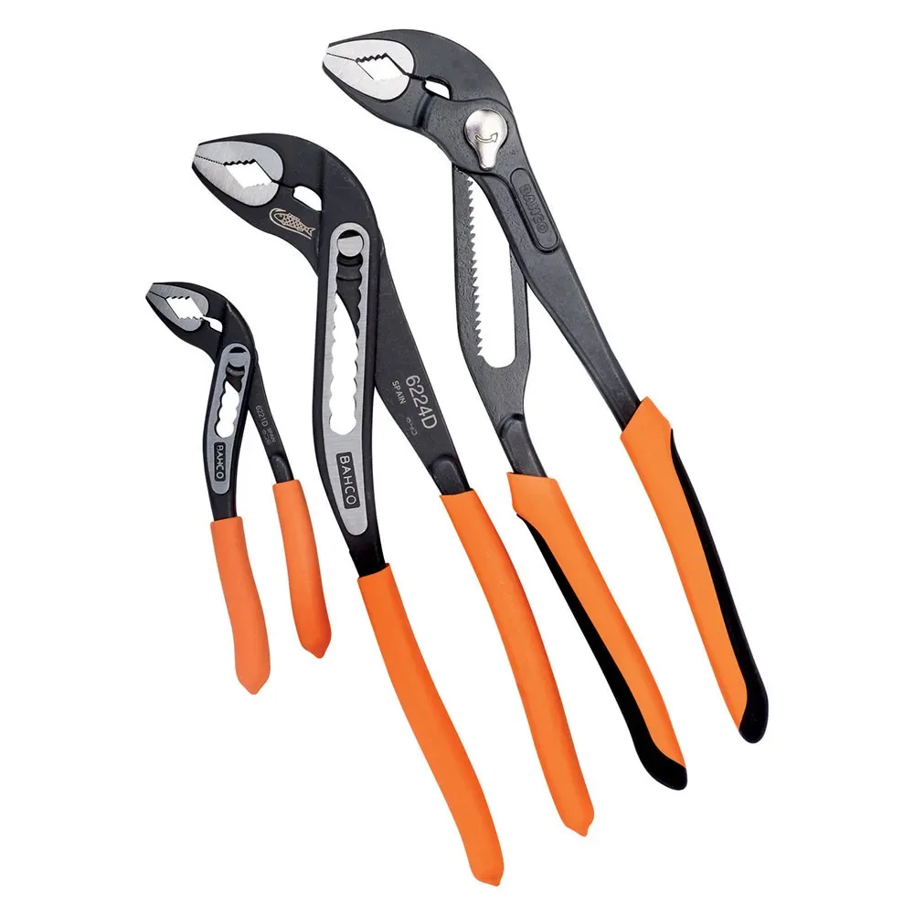 Set Met Scharnierende Tangen 3 Eenheden från Bahco – produktbild