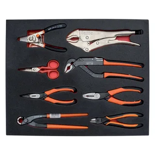 Set Aus Zangen Und Scheren In Schaumstofftablett 2-3 Fit&go 8 Einheiten von Bahco – Produktbild 2 von 3