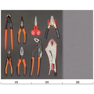 Set Aus Zangen Und Scheren In Schaumstofftablett 2-3 Fit&go 8 Einheiten von Bahco – Produktbild 3 von 3