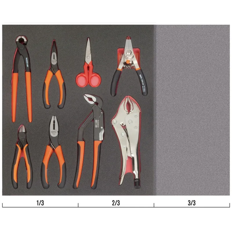 Set Aus Zangen Und Scheren In Schaumstofftablett 2-3 Fit&go 8 Einheiten von Bahco – Produktbild 3 von 3