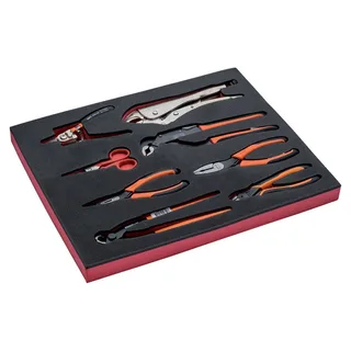 Set Aus Zangen Und Scheren In Schaumstofftablett 2-3 Fit&go 8 Einheiten von Bahco – Produktbild 1 von 3