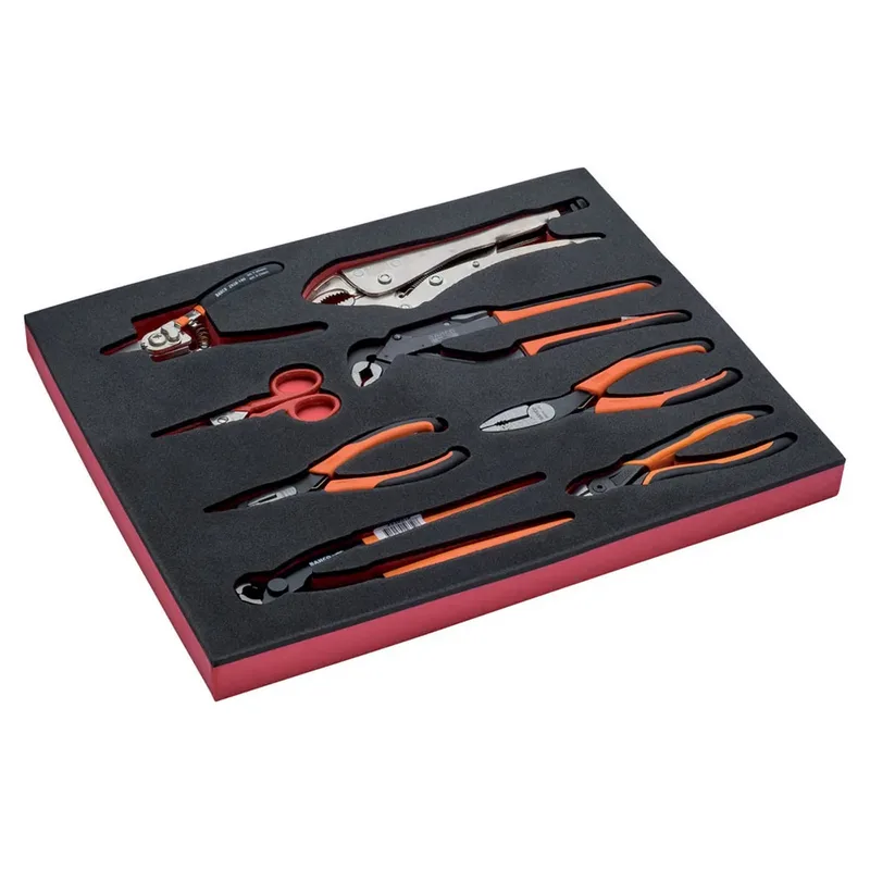 Set Aus Zangen Und Scheren In Schaumstofftablett 2-3 Fit&go 8 Einheiten von Bahco – Produktbild 1 von 3