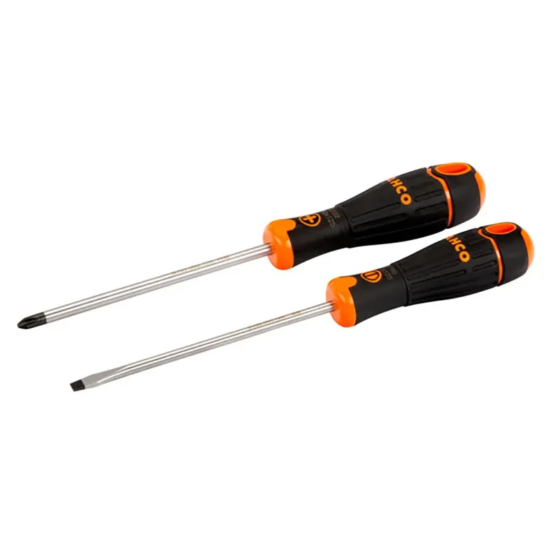 Slotted And Phillipsfit With Rubber Handle Schroevendraaierset 2 Eenheden by Bahco – product image