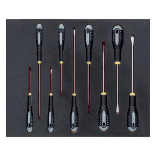 Slotted In Foam Tray 2-3 Fit&go Schroevendraaierset 8 Eenheden de Bahco – image du produit 2 sur 3