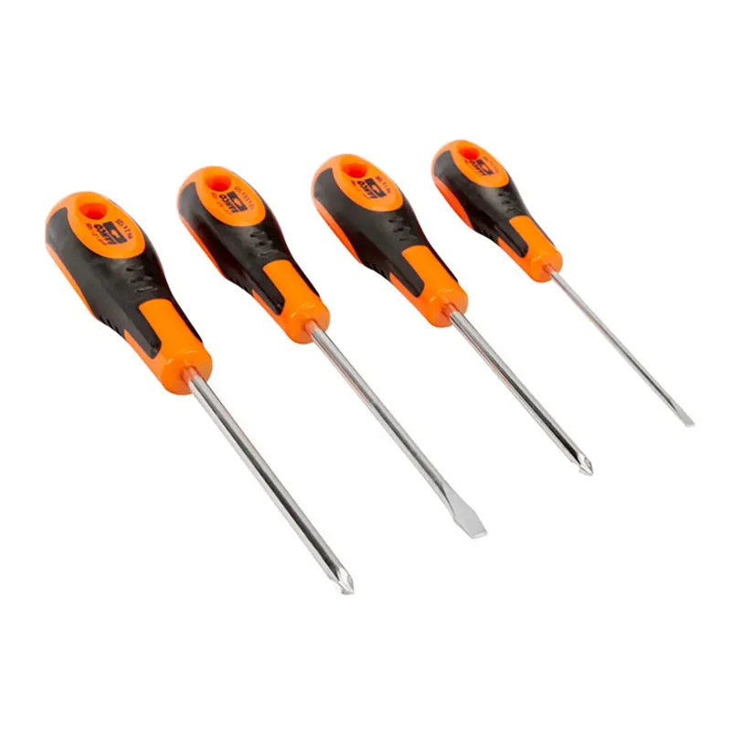 Slotted-phillips With Rubber Handle Schroevendraaierset 4 Eenheden von Bahco – Produktbild