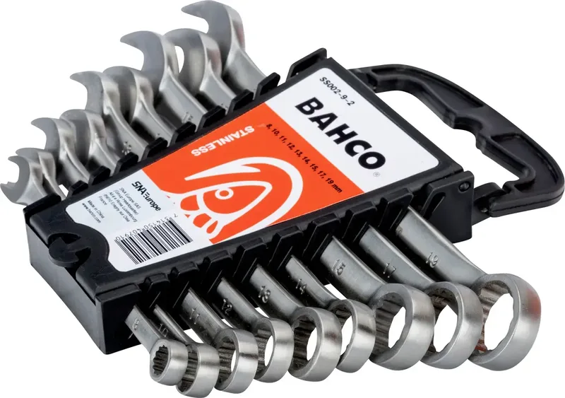 Jeu De Clés Mixtes Acier Inoxydable Metric 9 Unités de Bahco – image du produit