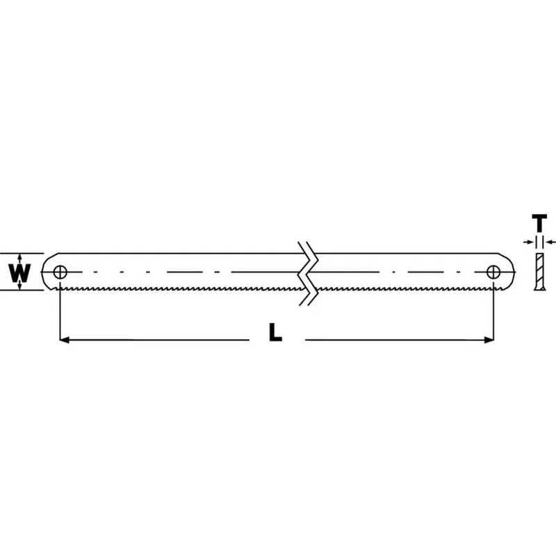 Stahl Sandcut® 24 Dpp Hochgeschwindigkeits-handsägeblatt 300 Mm 2 Einheiten von Bahco – Produktbild 2 von 2