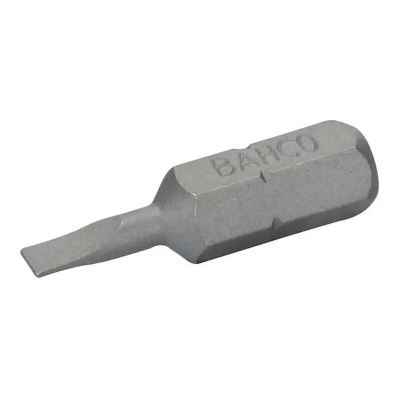 Embout Standard 1/4´´ Pour Vis à Fente 1.6 Mmx9 Mmx25 Mm 5 Unités de Bahco – image du produit