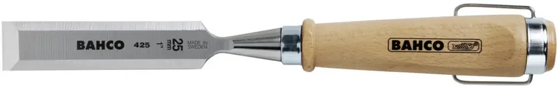 Stechbeitel, Holzgriff, vernickelter Stahlring, 6 X 140mm Bahco 425-6 by Bahco – product image