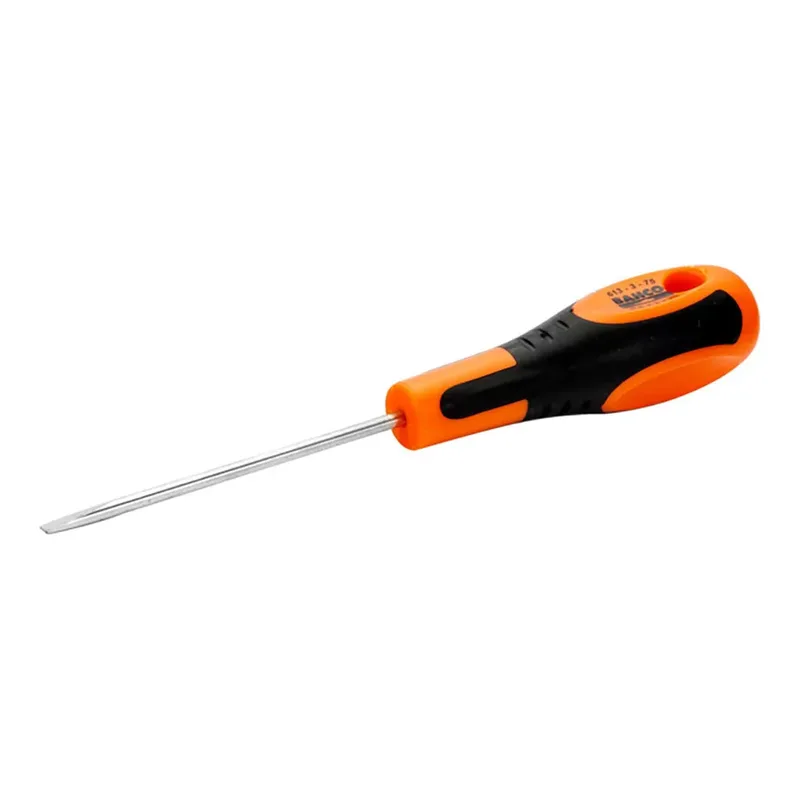 Straight Tip Screwdriver With Rubber 0.8x4x100 Mm Platte Schroevendraaier by Bahco – product image